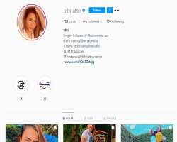 She is also popular on other social media platforms including Twitter and Instagram. She has strong followings on both accounts, 650,000 and 3.9 milli